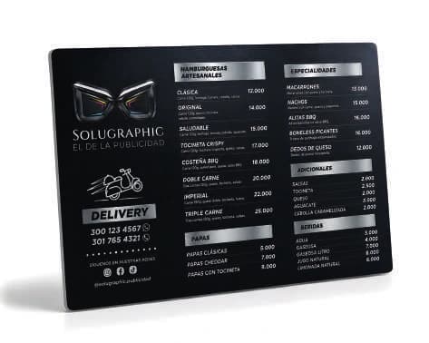 Menús y cartas personalizadas — imagen 3
